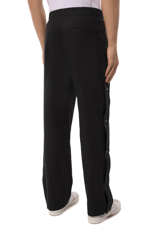 Хлопковые брюки HUGO Blue Чёрный, фото 4