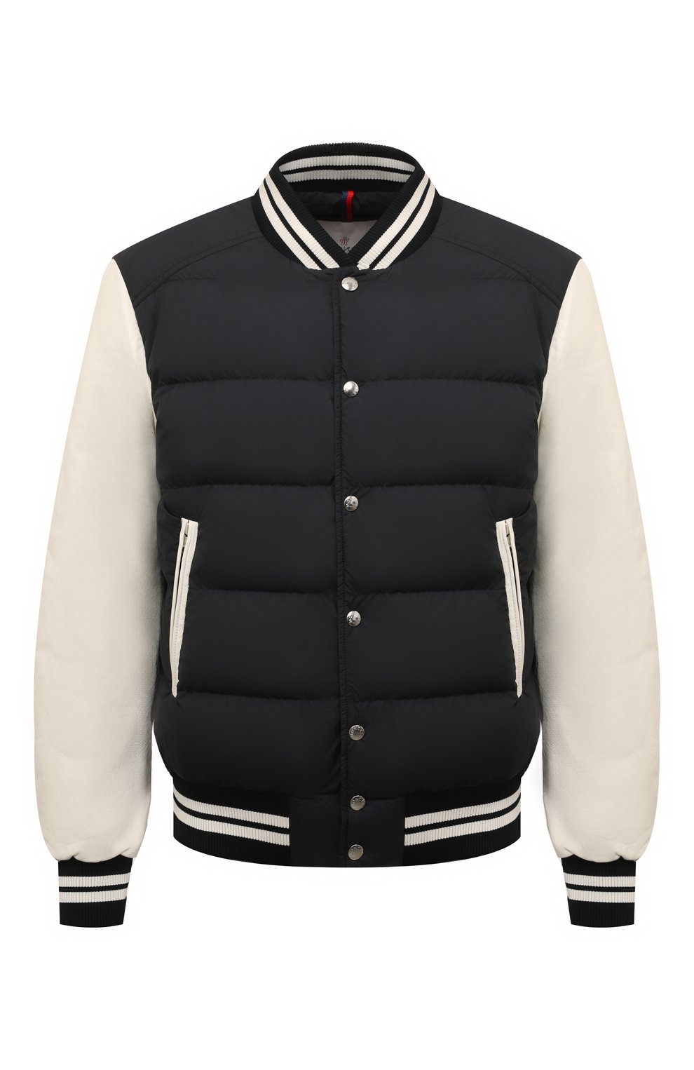 Пуховый бомбер ventoux MONCLER черного цвета по цене 225500 руб., арт. 1A001-91-54A81, фото 1 Пуховый бомбер ventoux MONCLER, арт. 1A001-91-54A81, фото 1