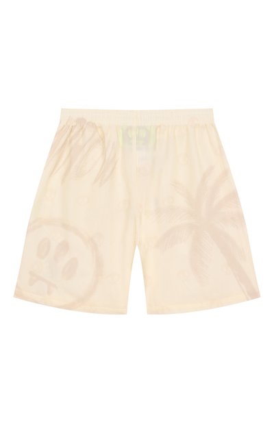 Хлопковые шорты BARROW кремового цвета по цене 13150 руб., арт. S5BKJUBE060, фото 2 Хлопковые шорты BARROW, арт. S5BKJUBE060, фото 2