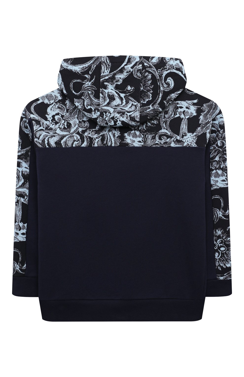 Хлопковое худи VERSACE, арт. 1013833/1A09716/8A-14A, фото 2