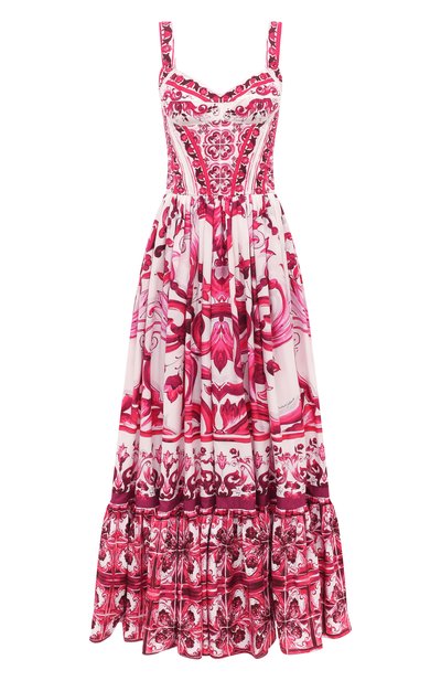 Женское хлопковое платье DOLCE & GABBANA, арт. F6AEIT/HH5A1