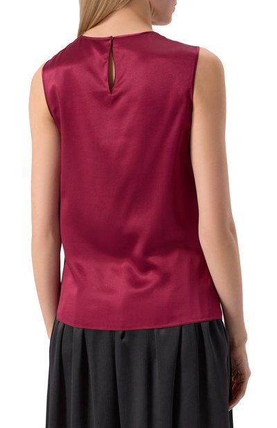 Атласный топ DOLCE & GABBANA, арт. F7ZZCT/FU1AU, фото 4