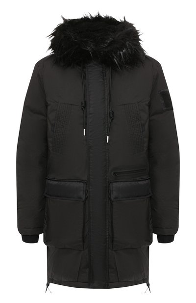 Хлопковая парка с меховой отделкой DIESEL, арт. 00SYUH/0GAVS, фото 1