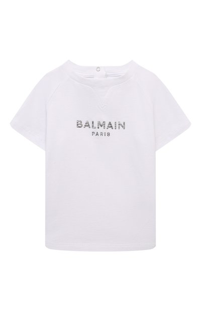 Хлопковая футболка BALMAIN, арт. BV8511