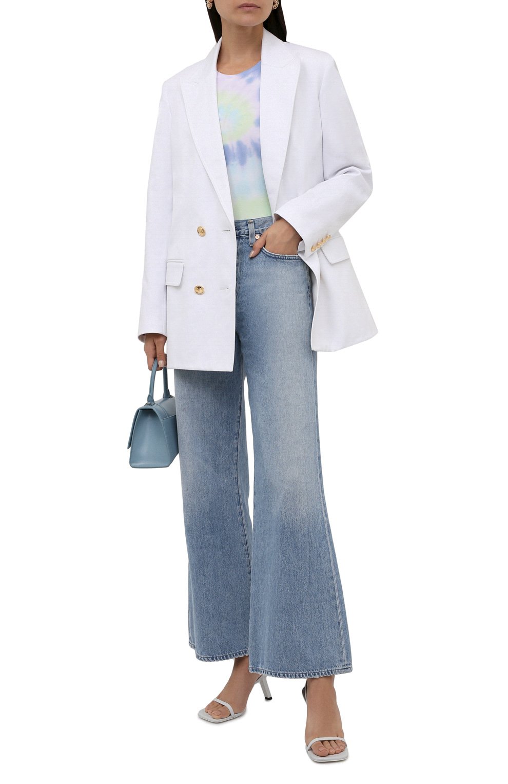 Хлопковое боди ELECTRIC AND ROSE разноцветного цвета по цене 16900 руб., арт. LFJP15-AURA, фото 2 Хлопковое боди ELECTRIC AND ROSE, арт. LFJP15-AURA, фото 2