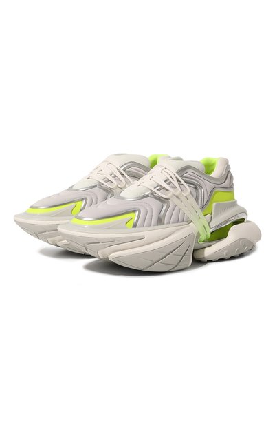 Мужские комбинированные кроссовки unicorn wave BALMAIN, арт. DM1VJ356/KGWJ