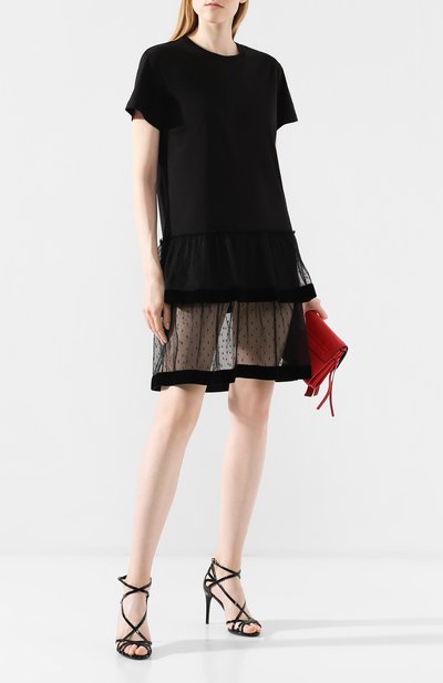 Хлопковое платье REDVALENTINO, арт. SR0MJ03G/4QB, фото 2