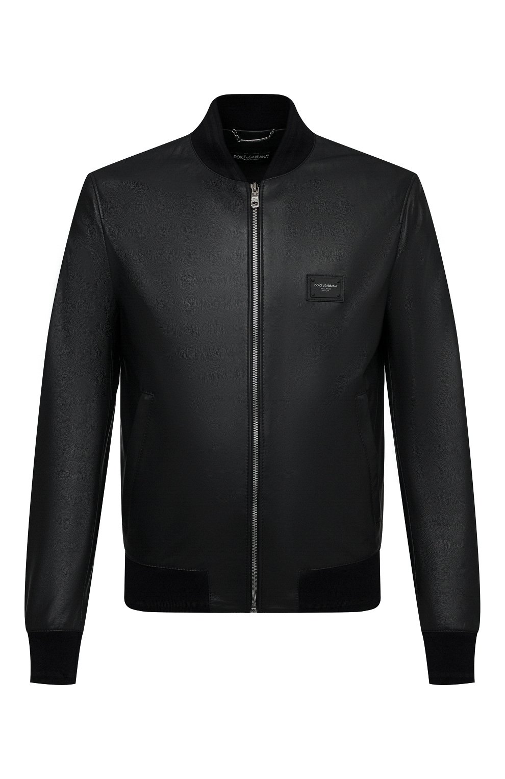 Кожаный бомбер DOLCE & GABBANA, арт. G9PB9L/FUL89, фото 1