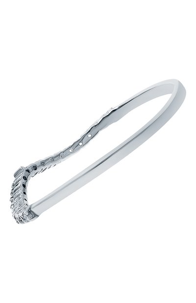 Кольцо-волна с цирконами MOONKA, арт. tr-wr-r, фото 3