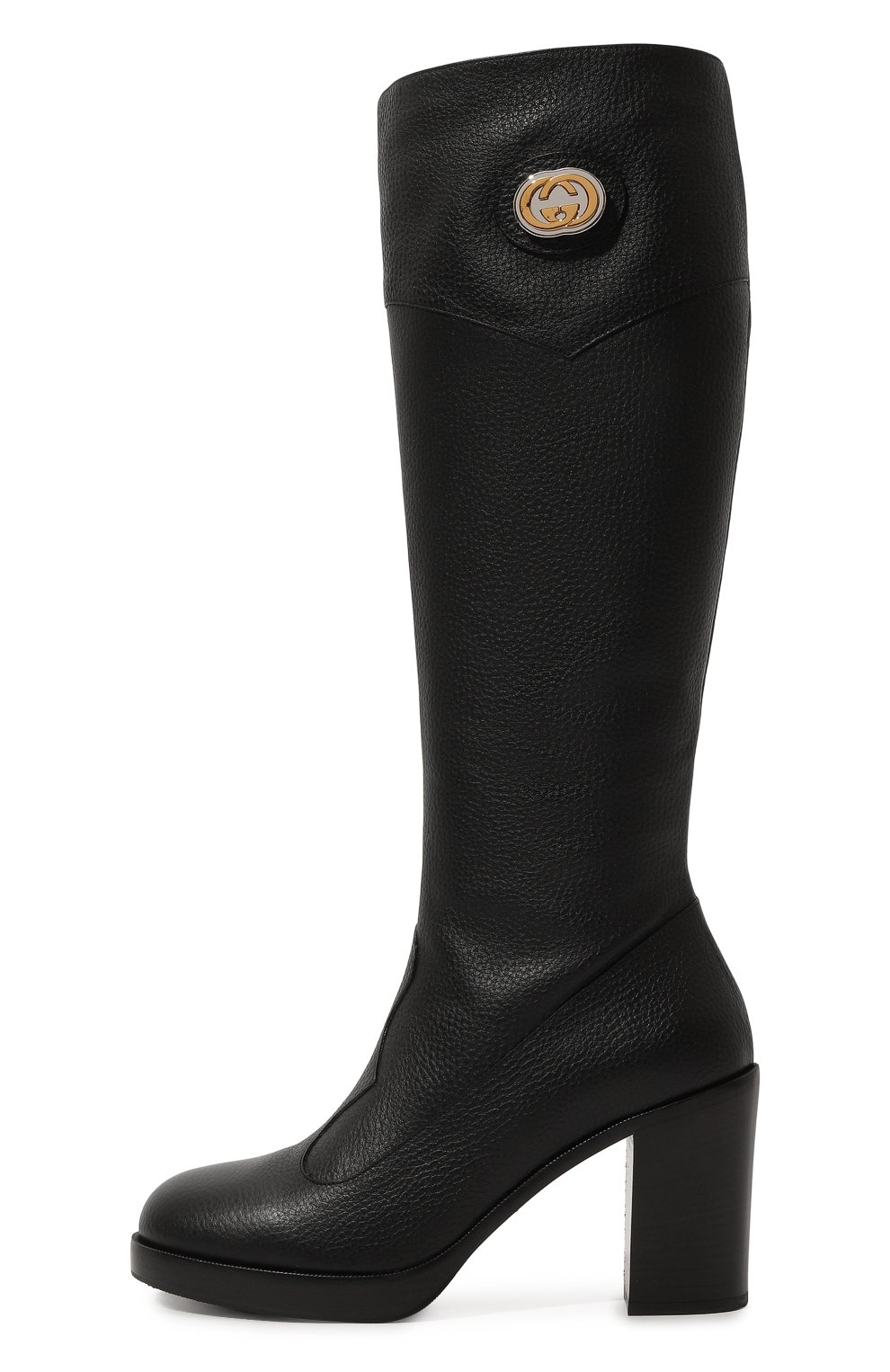 Кожаные сапоги GUCCI, арт. 602510 0YX00, фото 4