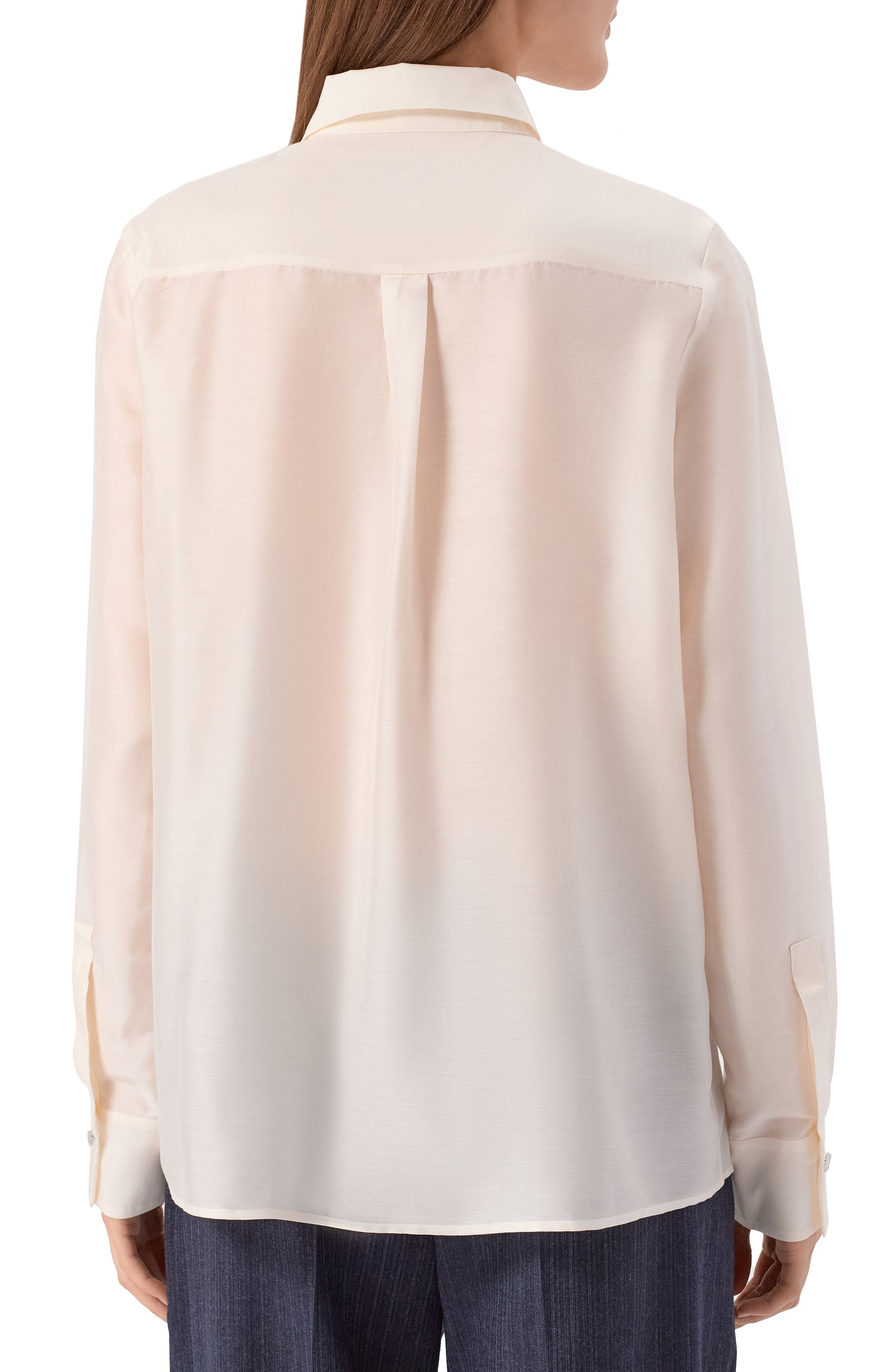 Рубашка из лиоцелла и шелка BOSS, арт. 50548399, фото 4