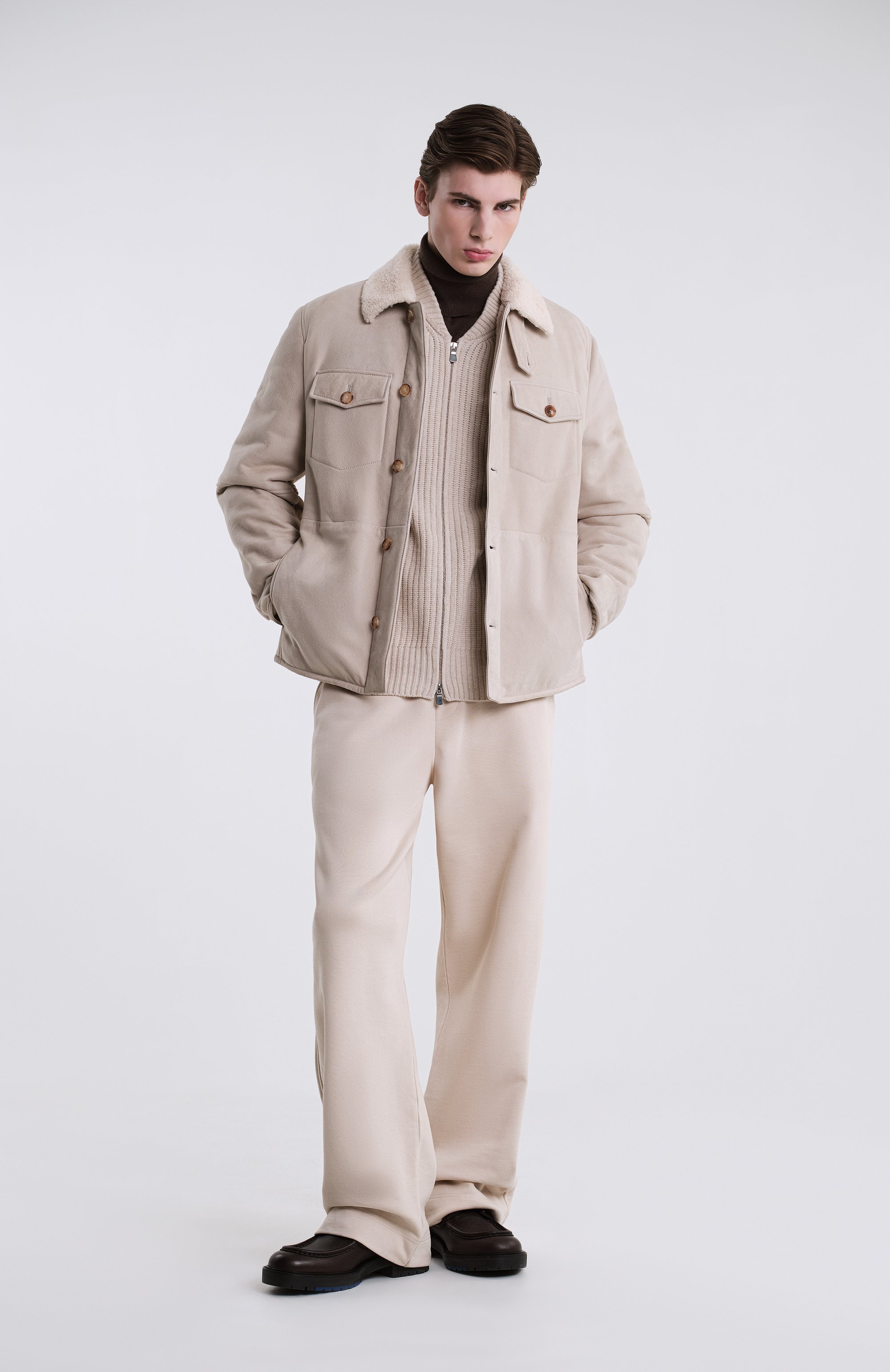 Кожаные топсайдеры raft BURBERRY, арт. 8101667, фото 8