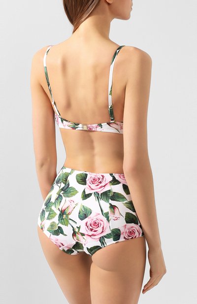 Бра-бандо DOLCE & GABBANA белого цвета по цене 44100 руб., арт. 01A16J/FSGR0, фото 3 Бра-бандо DOLCE & GABBANA, арт. 01A16J/FSGR0, фото 3