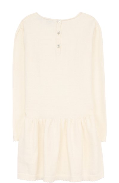 Платье из смеси хлопка и кашемира с вышивкой бисером TARTINE ET CHOCOLAT, арт. TK30011/2A-3A, фото 2