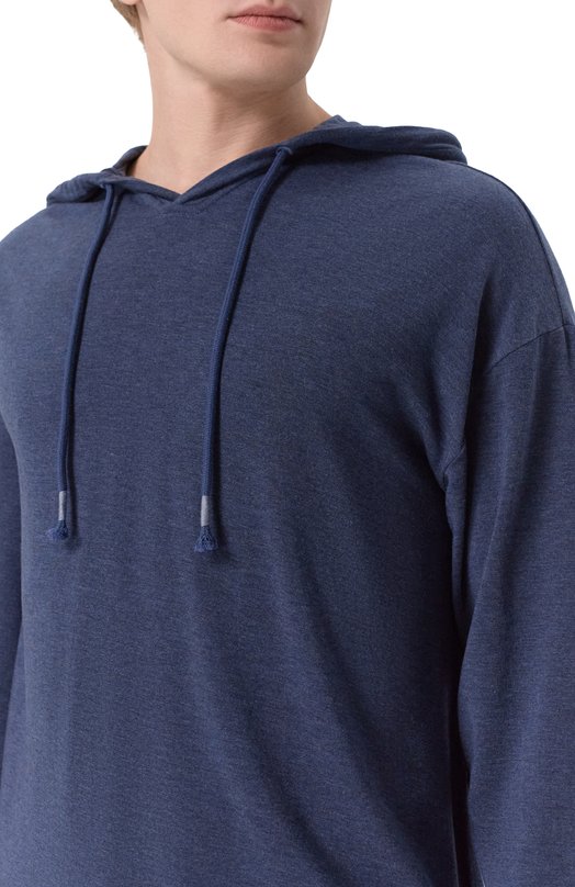 Худи Zimmerli 8010-43604 Синий  8010-43604 Фото 5