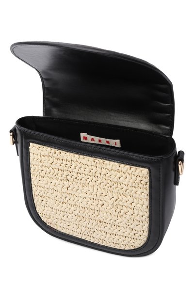 Сумка MARNI черного цвета по цене 29950 руб., арт. M01828/M00WR, фото 3 Сумка MARNI, арт. M01828/M00WR, фото 3