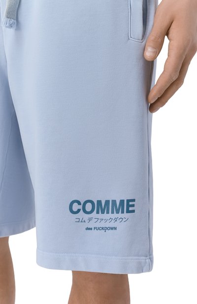 Хлопковые шорты COMME DES FUCKDOWN, арт. CFABM01922, фото 5