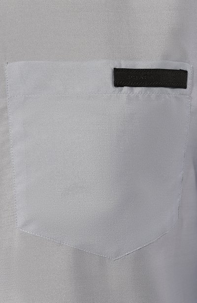 Шелковая рубашка PRADA, арт. UCN123-1W5X-F0012-192, фото 5