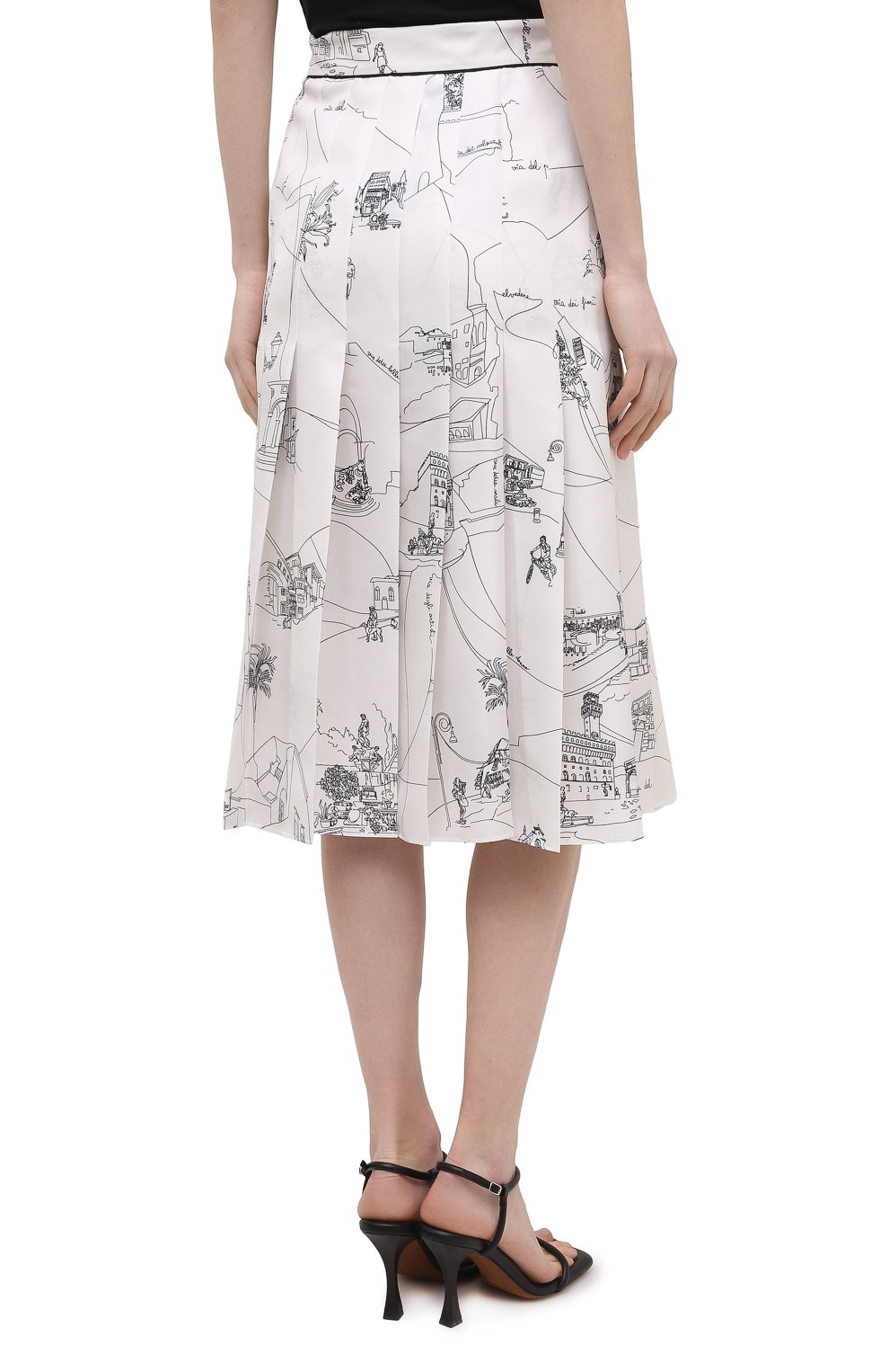 Шелковая юбка EMILIO PUCCI, арт. 1ERV11/1E741, фото 4