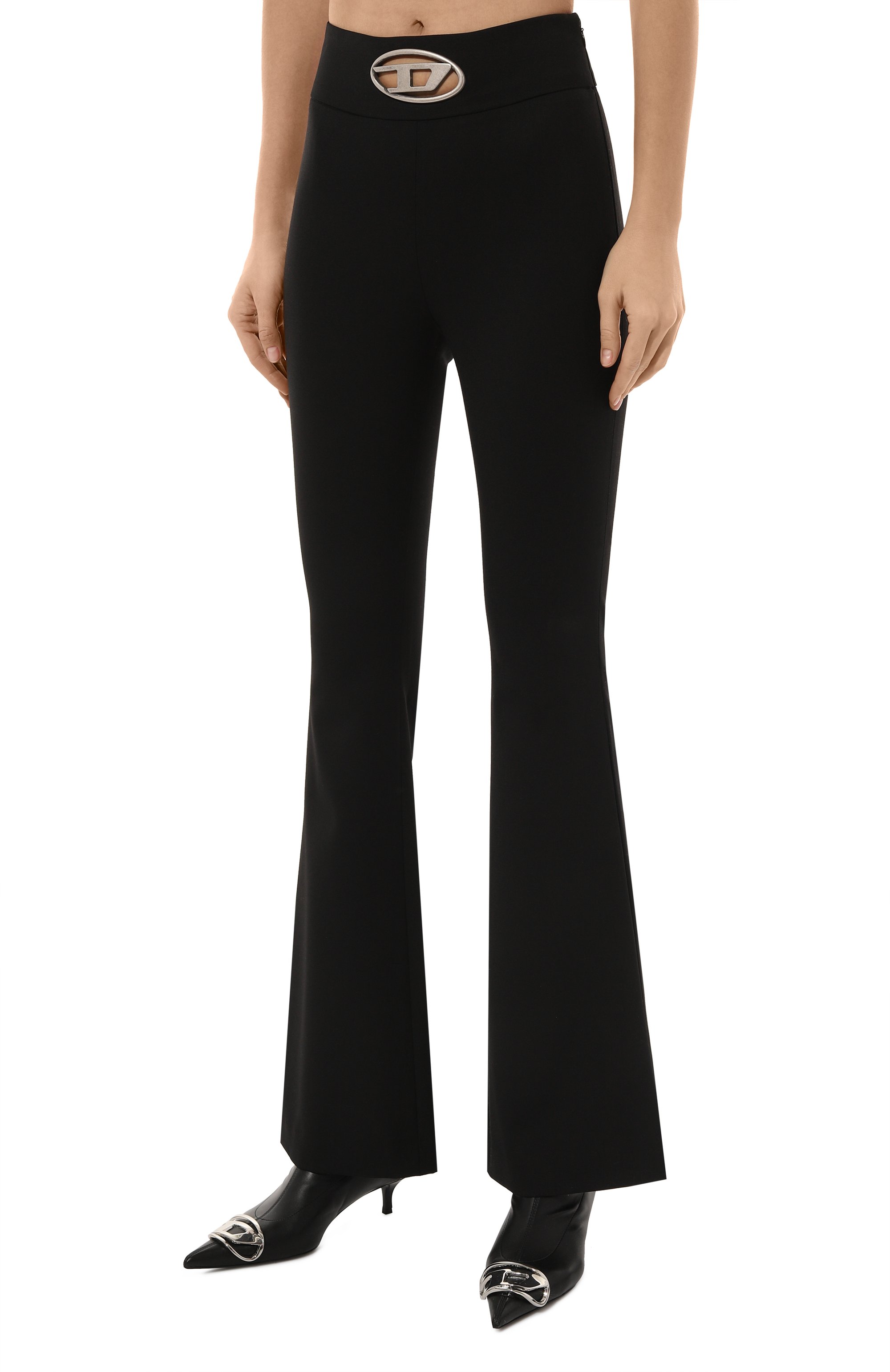 Брюки DIESEL черного цвета по цене 38700 руб., арт. A14390/0PHAL, фото 3 Брюки DIESEL, арт. A14390/0PHAL, фото 3