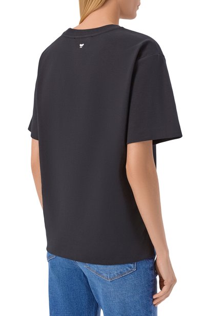 Хлопковая футболка WEEKEND MAX MARA, арт. WKDMULTID, фото 4