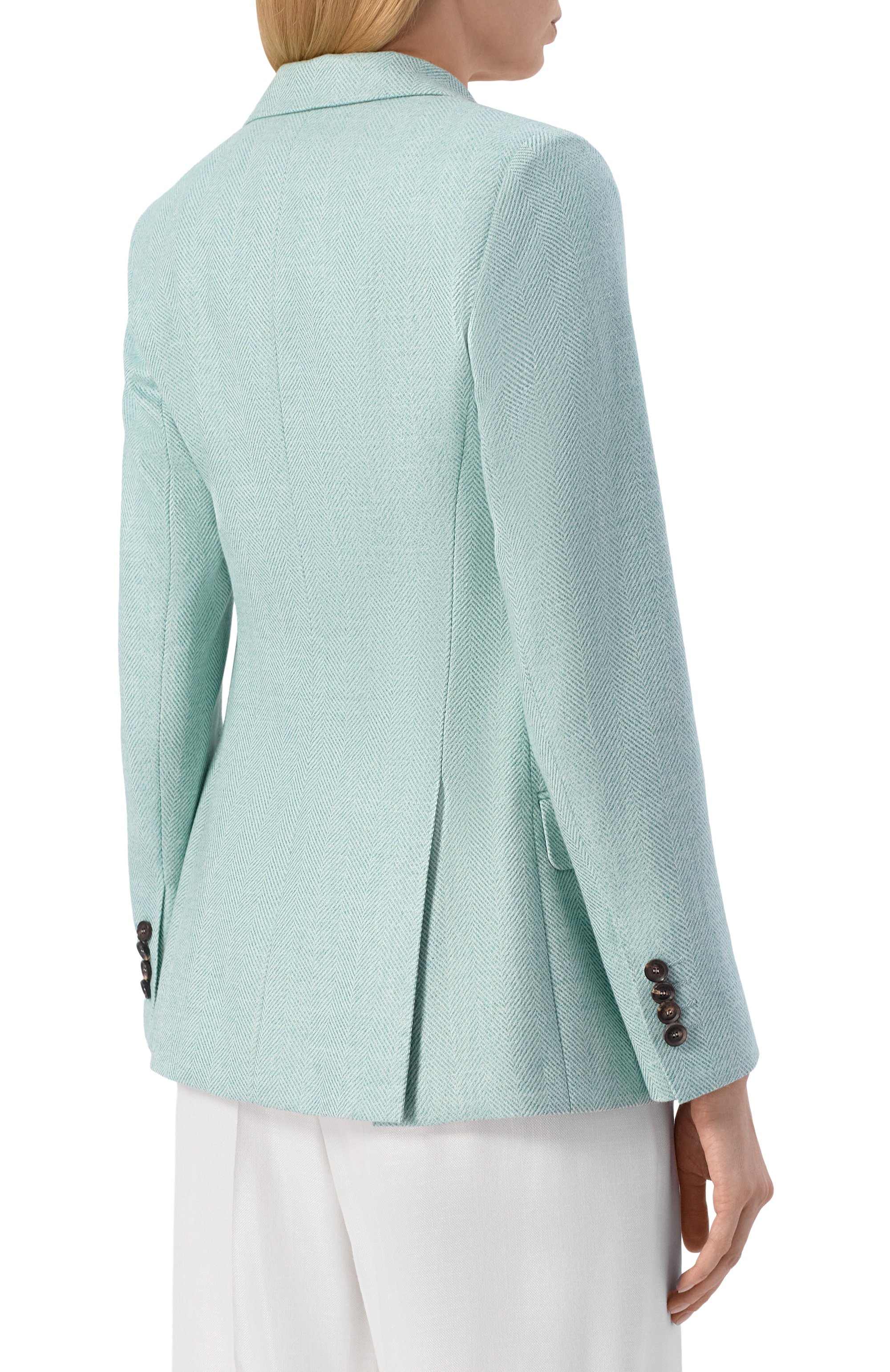 Жакет из шерсти и кашемира KITON, арт. D46523K0948G, фото 4