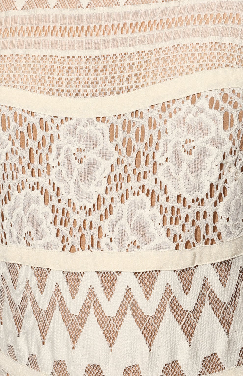 Платье из хлопка и шелка ELIE SAAB, арт. 7573, фото 5