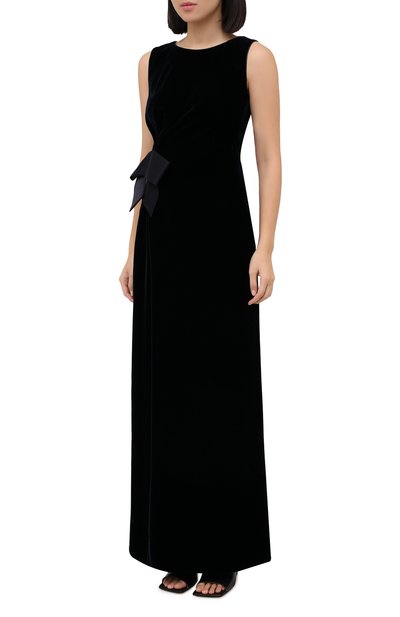 Бархатное платье GIORGIO ARMANI, арт. 0WHVA079/T01FD, фото 3
