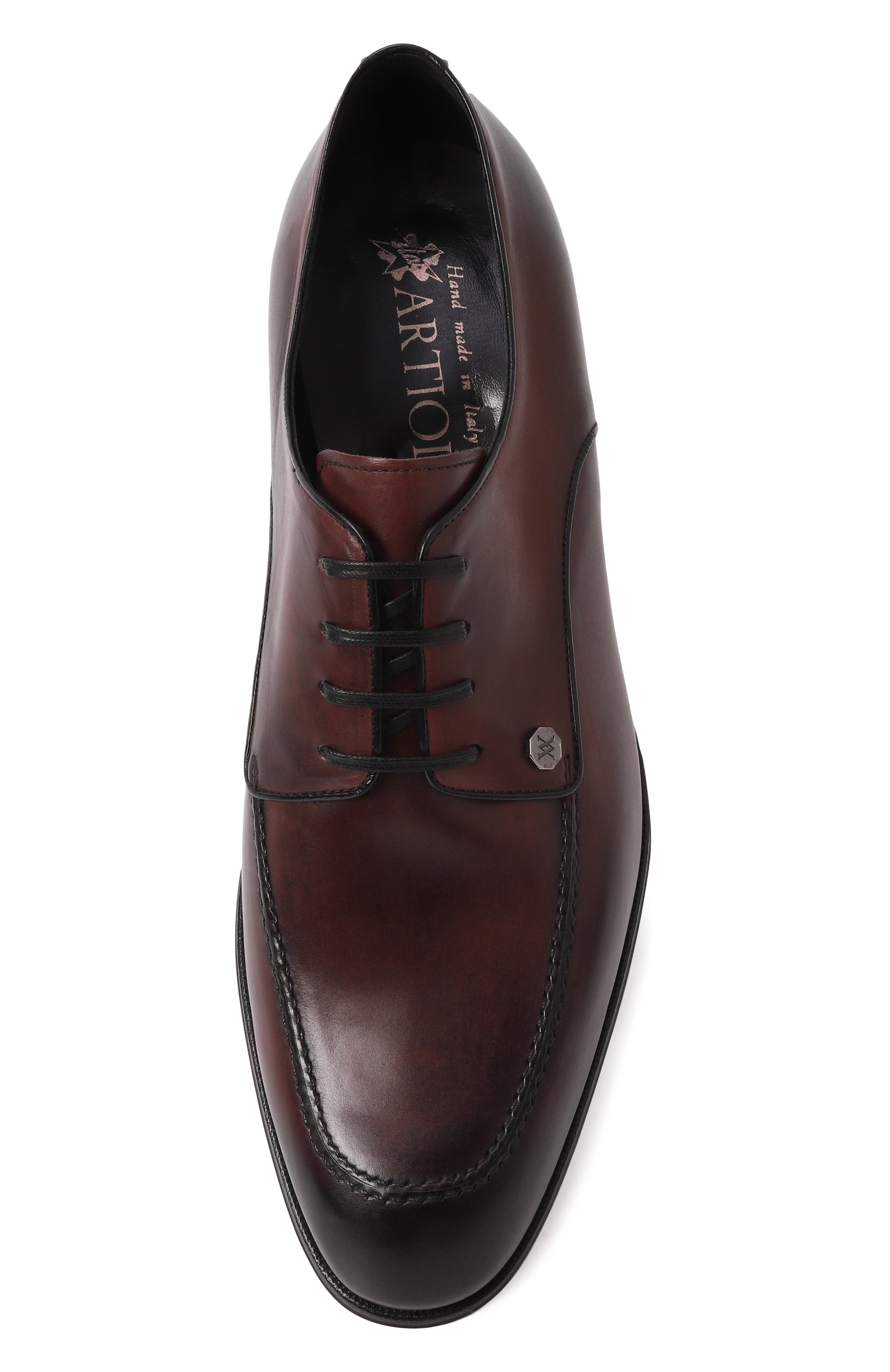 Кожаные дерби ARTIOLI, арт. 06S518/BIS/BUFFERED CALF, фото 6