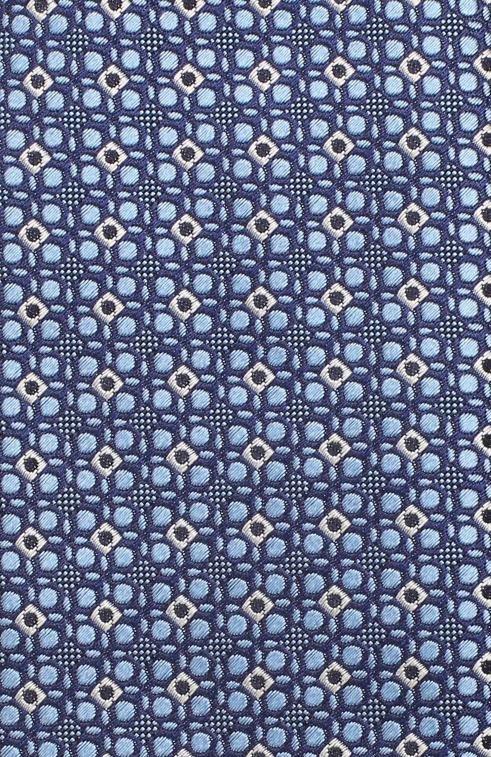 Шелковый галстук CANALI темно-синего цвета по цене 10600 руб., арт. 18/HJ02303, фото 3 Шелковый галстук CANALI, арт. 18/HJ02303, фото 3