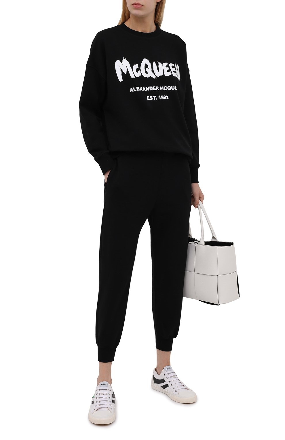 Хлопковый свитшот ALEXANDER MCQUEEN, арт. 659975/QZADI, фото 2