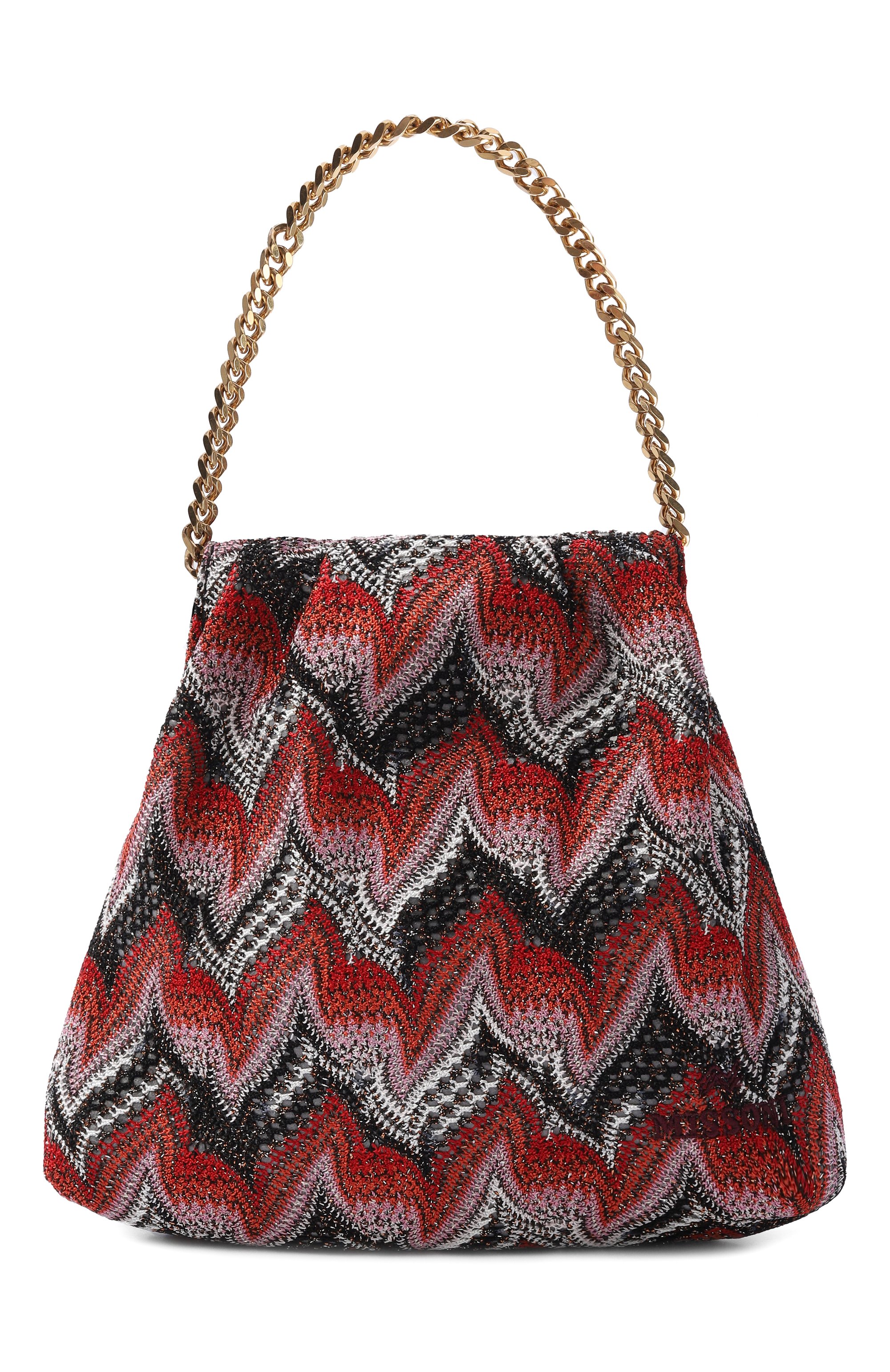 Сумка MISSONI темно-красного цвета по цене 29400 руб., арт. MI10070F, фото 1 Сумка MISSONI, арт. MI10070F, фото 1