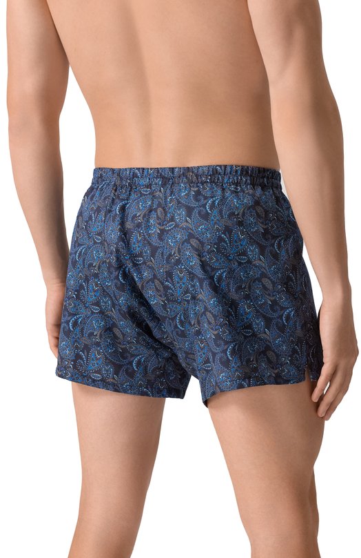 Хлопковые боксеры Zimmerli 4790-27201 Синий  4790-27201 Фото 3