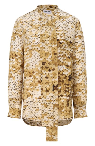 Женская шелковая блузка MOSCHINO, арт. V0218/5556