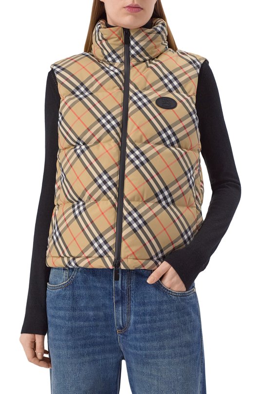 Утепленный жилет Burberry 8113139 Бежевый  8113139 Фото 3