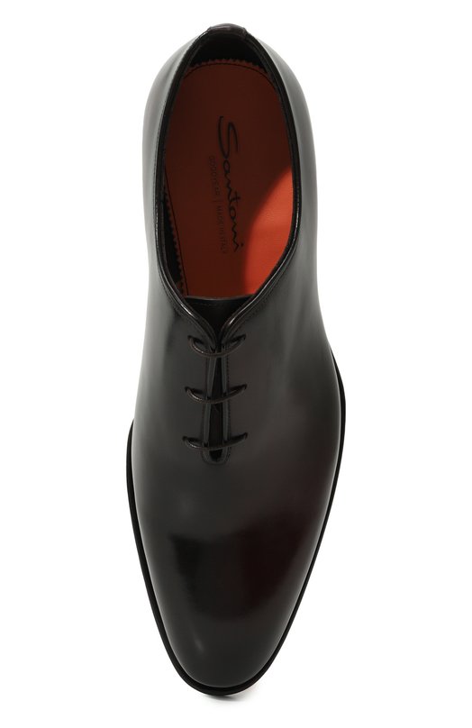 фото Кожаные оксфорды santoni