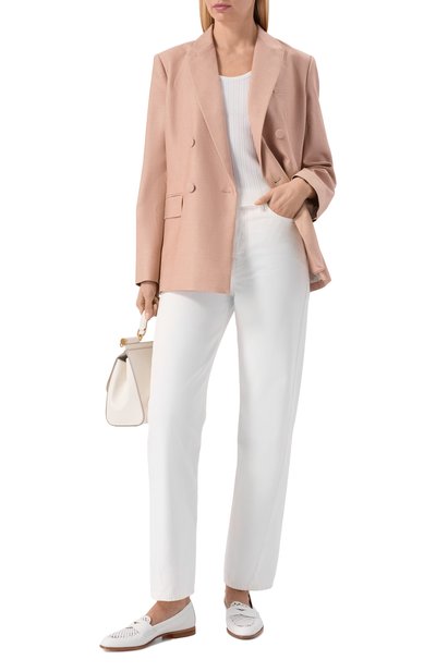 Кожаные пенни-лоферы SANTONI, арт. WUSG72100HAFSYWE, фото 3