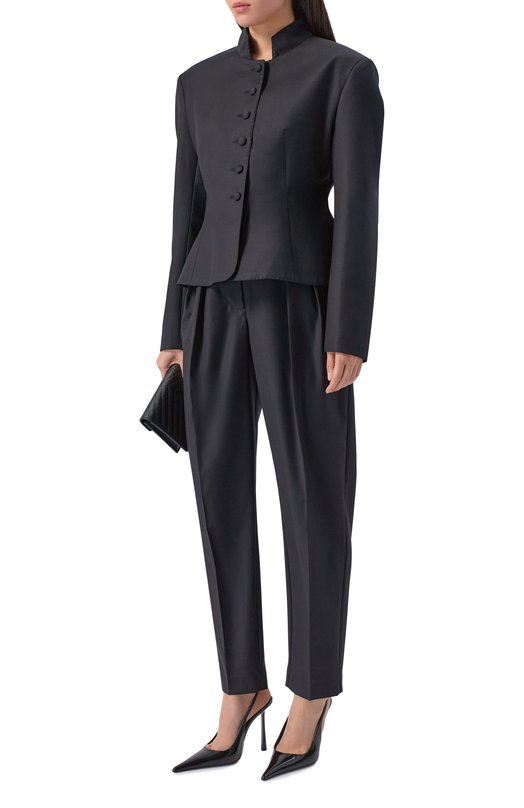 Шерстяной жакет Borne Bourgeois SW-JK-BO-1033 Чёрный  SW-JK-BO-1033 Фото 2