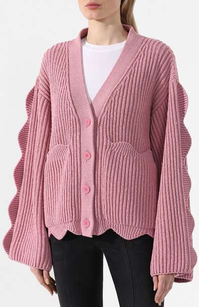 Кардиган из смеси хлопка и шерсти STELLA MCCARTNEY, арт. 552825/S1971, фото 3