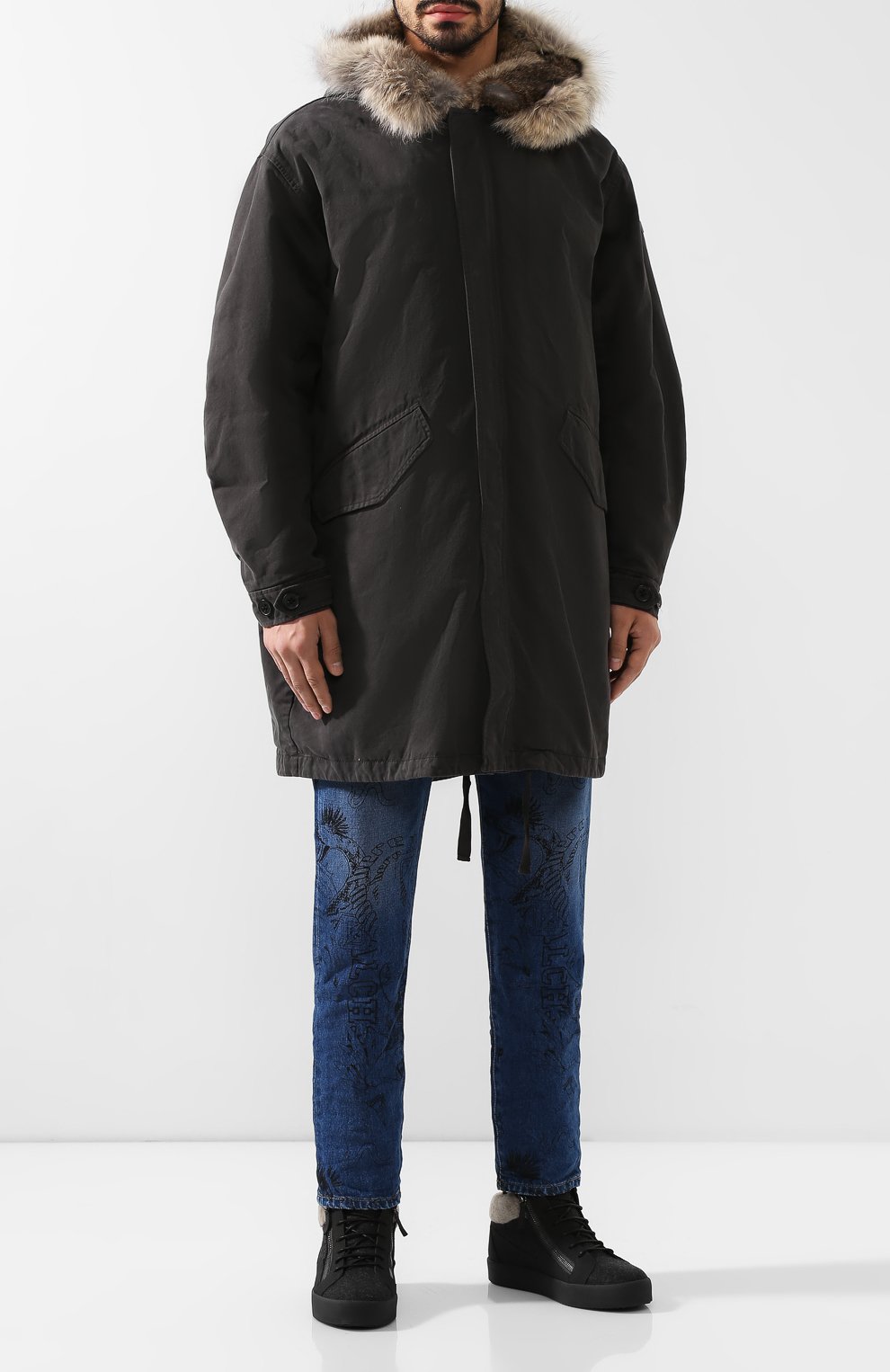 Текстильные кеды cole GIUSEPPE ZANOTTI DESIGN, арт. RU80039/002, фото 2