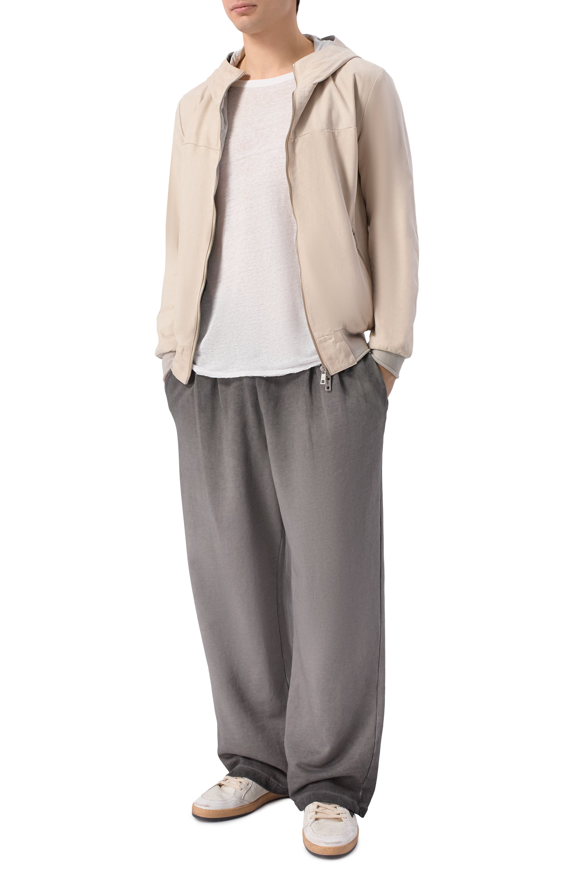 Кожаный бомбер GIORGIO BRATO, арт. GU26S14096NAPSTM, фото 2