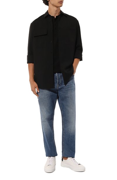 Хлопковая футболка-хенли TOM FORD, арт. TFJ957/BY402, фото 2