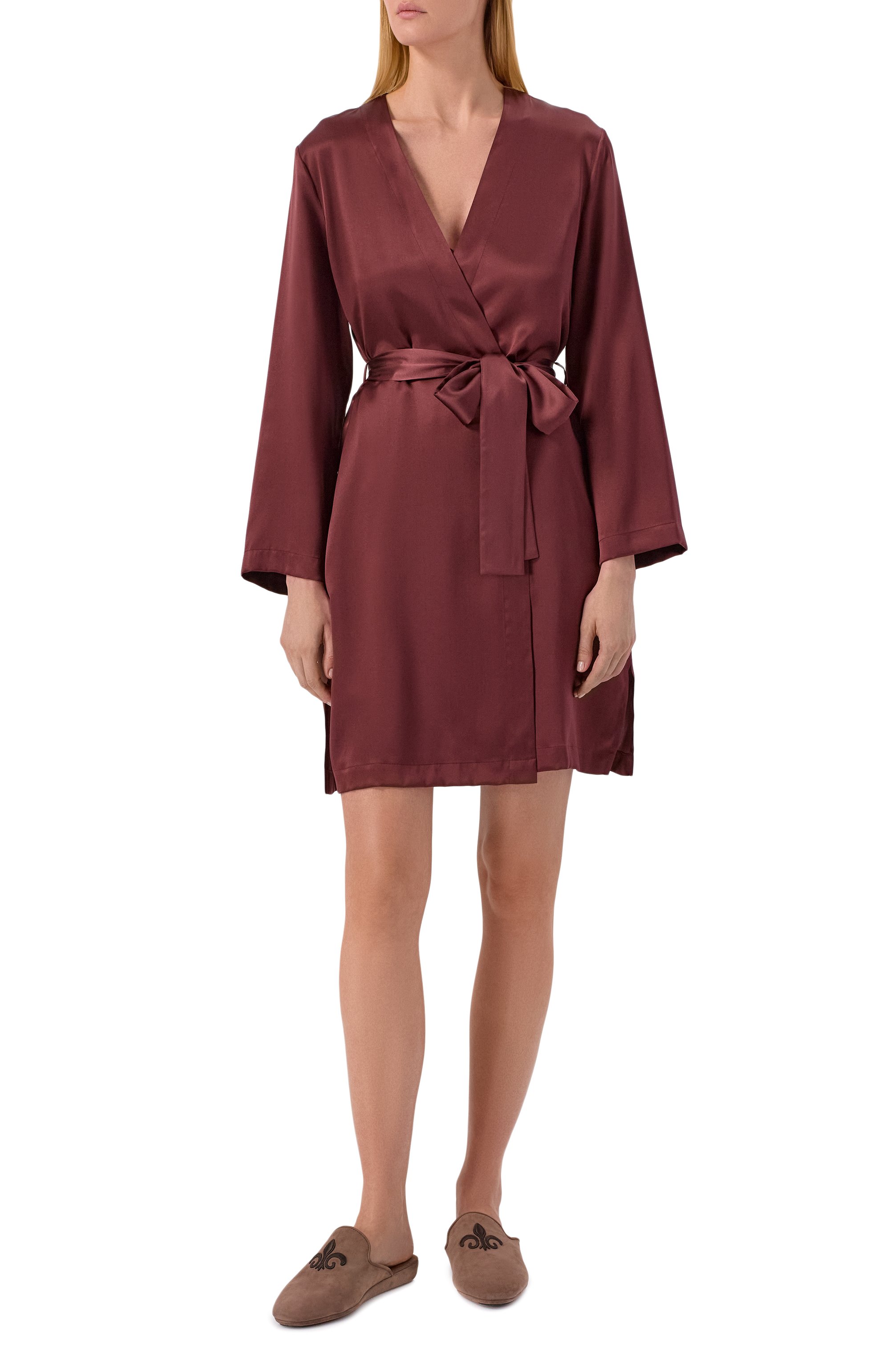 Шелковый халат LUNA DI SETA, арт. VLST08009, фото 2