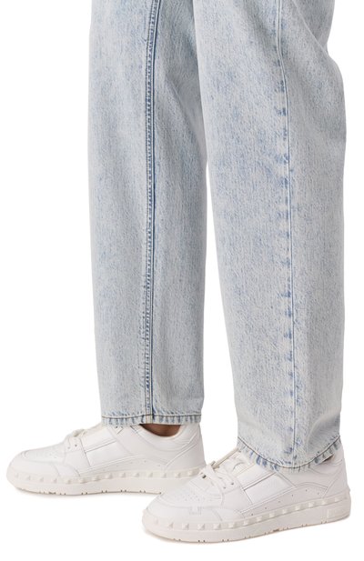 Кожаные кеды freedots VALENTINO, арт. 7Y2S0H43/RDG, фото 3