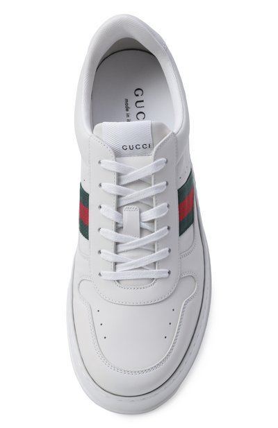 Кожаные кеды GUCCI, арт. 848317/UPG40, фото 5