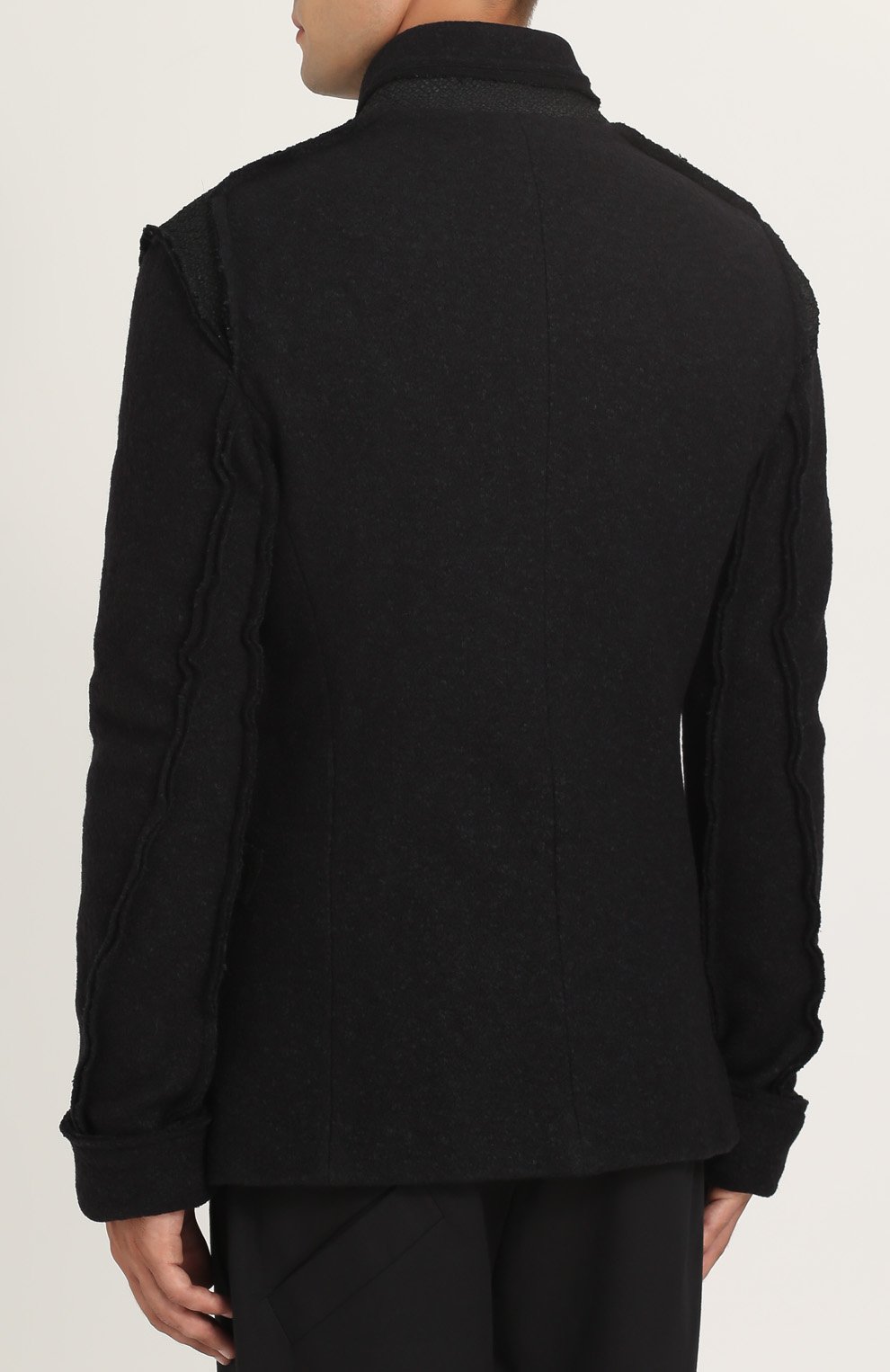 Однобортный пиджак из смеси хлопка и шерсти с воротником-стойкой LOST&FOUND, арт. M21.577.274, фото 4