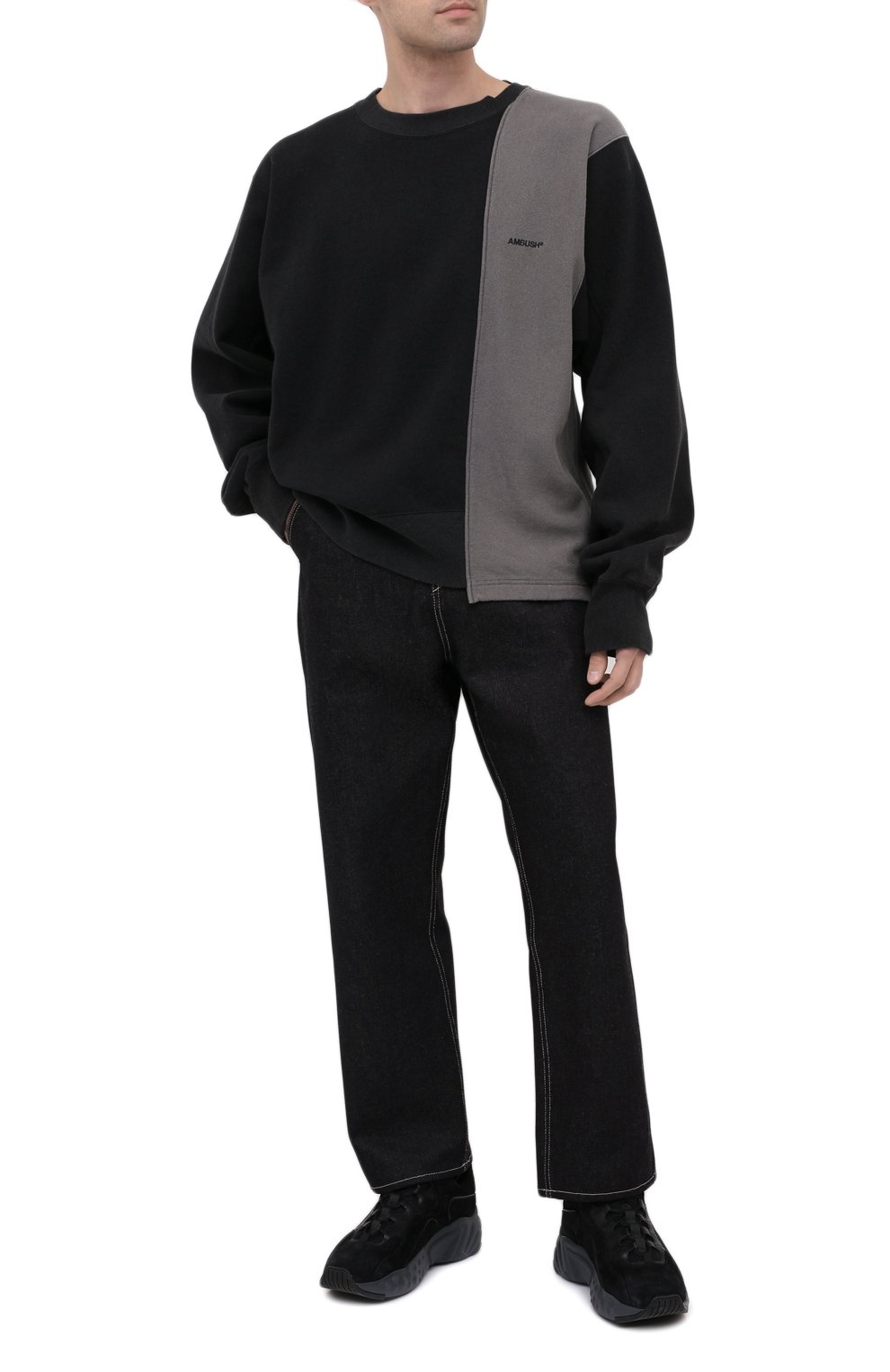 Хлопковый свитшот AMBUSH, арт. BMBA003F20FAB001, фото 2