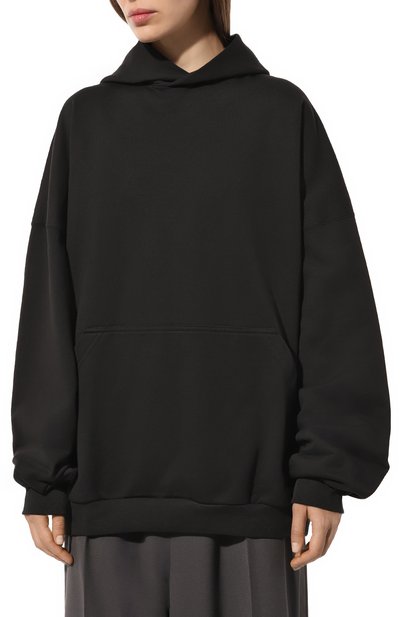 Хлопковое худи BALENCIAGA, арт. 739024/T0VU9, фото 3