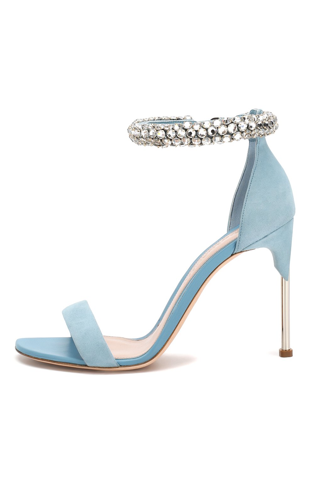 Замшевые босоножки ALEXANDER MCQUEEN, арт. 586437/WHV6B, фото 3