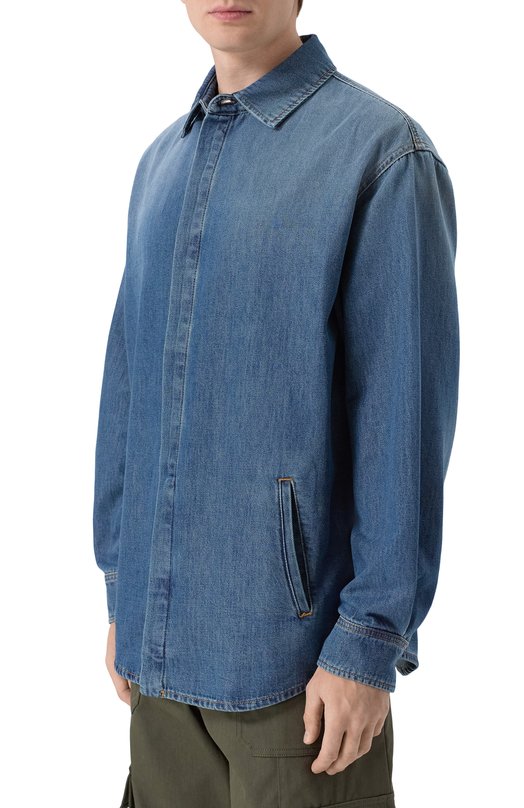 Джинсовая рубашка Ethan Darkpark MSH11/TBL01 Синий  MSH11/TBL01 Фото 3
